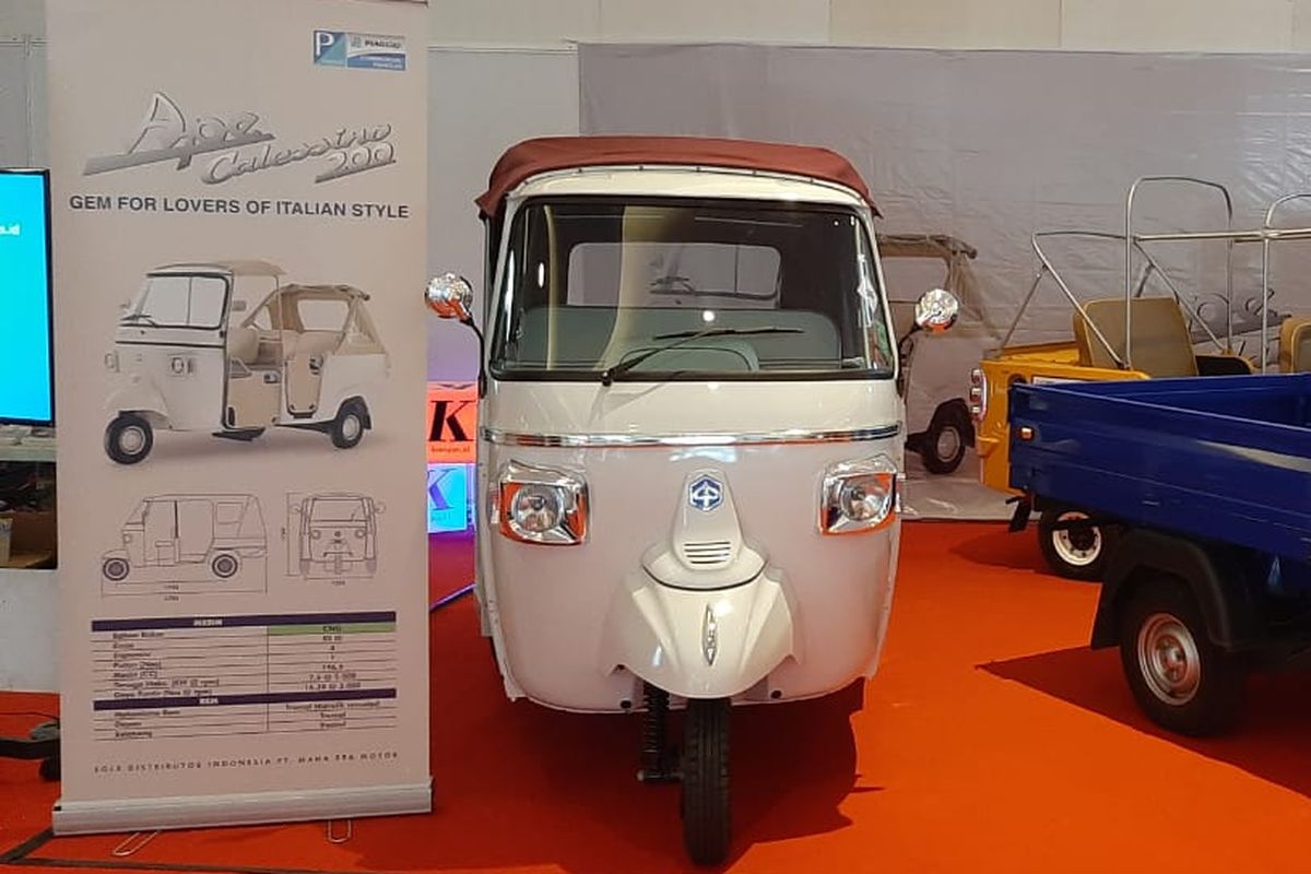 Piaggio Commercial Vehicle hadir di IIMS 2021