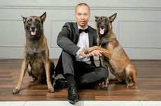 ART Tewas Diserang Malinois, Bima Aryo Unggah Foto Hitam di Instagram