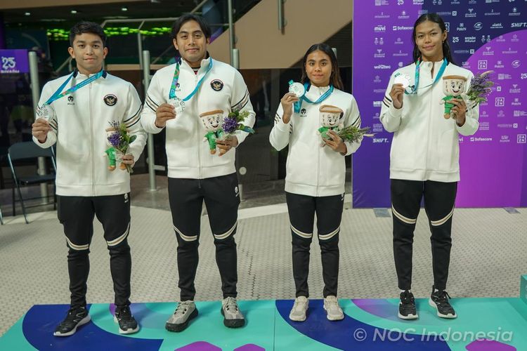 Tim Renang Indonesia di ISG 2025 Riyadh