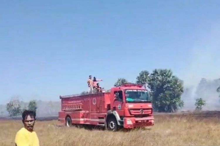 Lahan 20 Hektar di Sabu Raijua NTT Terbakar, BNPB: Dipicu Sisa Pembakaran Sampah