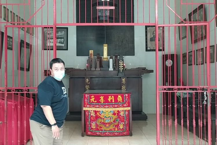 Altar Gus Dur diletakan di Gedung Rasa Dharma, Pecinan, Kota Semarang