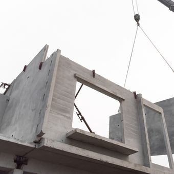 Konstruksi rumah beton