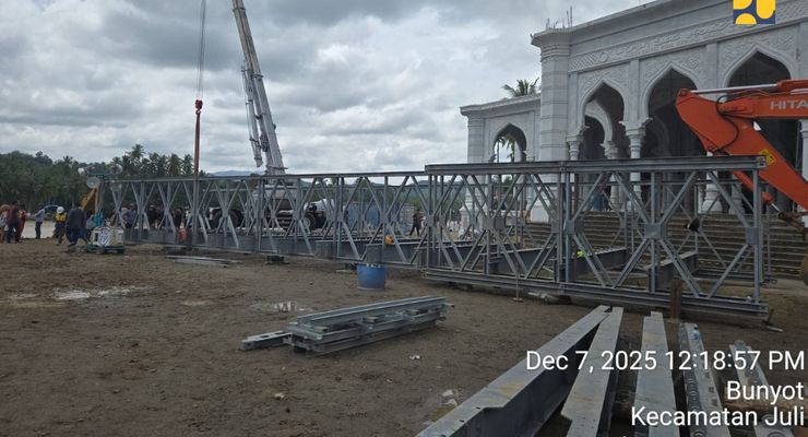 Mulai Dipasang di Bireuen, Begini Asal-usul Jembatan Bailey