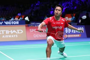 Hasil Piala Thomas Indonesia Vs Perancis 0-3, Ginting Limbung Ditikung