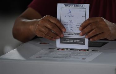 Ilustrasi pemungutan suara ulang (PSU). 