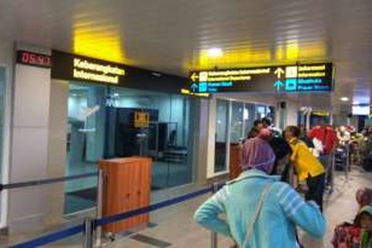 Terminal internasional baru di Bandara Husein Sastranegara, Bandung, Jawa Barat. 