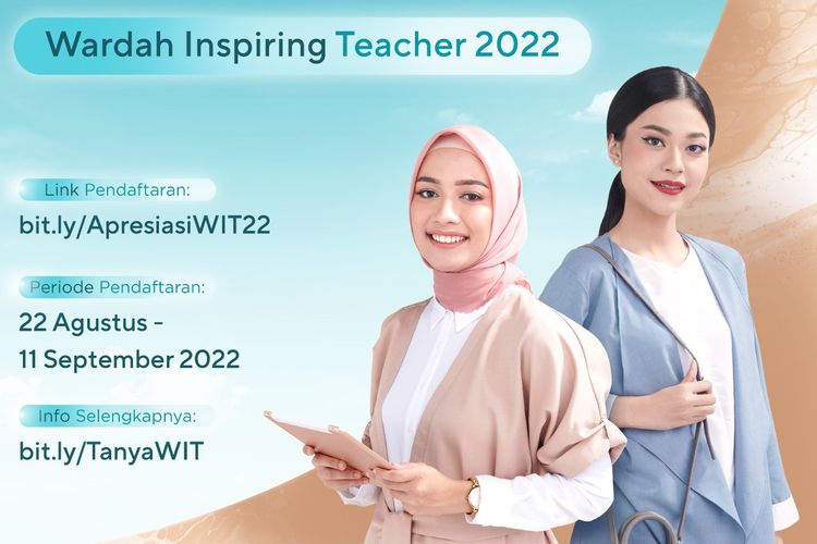 Wardah Inspiring Teacher 2022 yang diluncurkan oleh PT Paragon Technology and Innovation (Paragon).