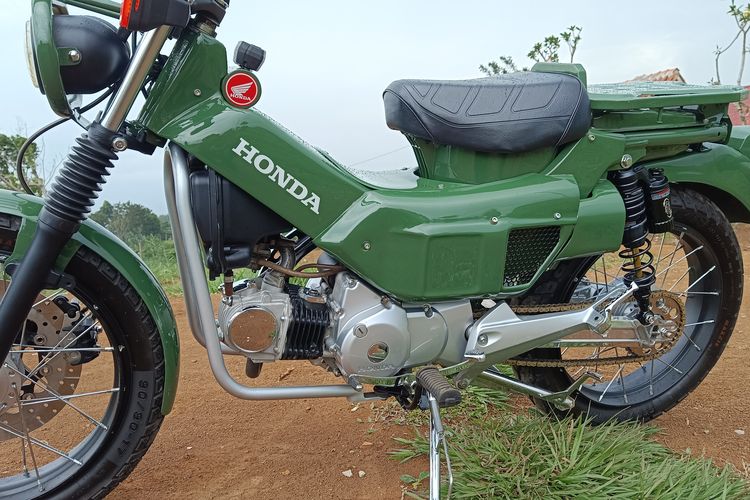Honda Karisma jadi CT125 buatan Mr. Kuztom Garage

