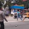 2 Sopir Angkot Baku Pukul di Jalanan Kota Ambon karena Rebutan Penumpang, Lalu Lintas Macet