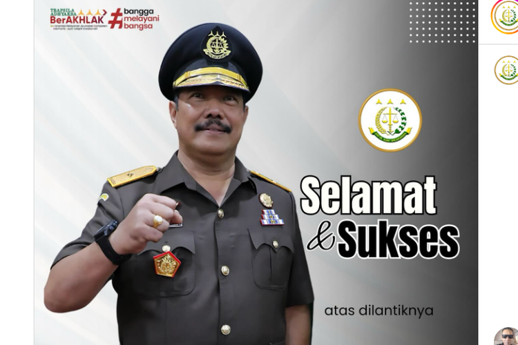 Mutasi Kejaksaan, Jaksa Penuntut Ferdy Sambo, Sugeng Hariadi, Resmi Jadi Kajati Jambi