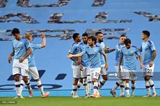 Man City Vs Burnley, The Citizens Pesta 5 Gol di Etihad