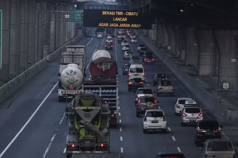 Tol Cikampek Padat Imbas Penyekatan Larangan Mudik, Ini Penjelasan Polisi