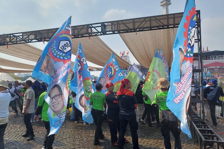 May Day di Monas, Kapolri: Kami Kawal sejak Keberangkatan hingga Pulang