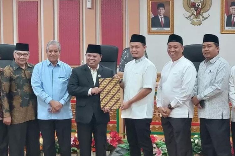 MUI Riau menyampaikan usulan tiga nama menjadi PJ Gubernur Riau kepada DPRD Riau, Jumat (1/12/2023).