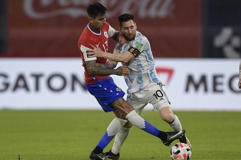Hasil Kualifikasi Piala Dunia: Penalti Messi Dibalas Sanchez, Argentina Gagal Menang