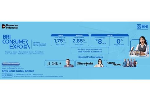 BRI Consumer Expo 2026, dari Promo BRI KPR hingga Konser Musik dalam Satu Lokasi