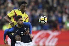 Sempat Unggul 2 Gol, Perancis Kalah dari Kolombia di Kandang