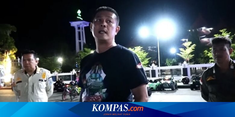 Mobil-mobilan Kuasai Alun-alun Indramayu, Satpol PP Ambil Langkah Tegas