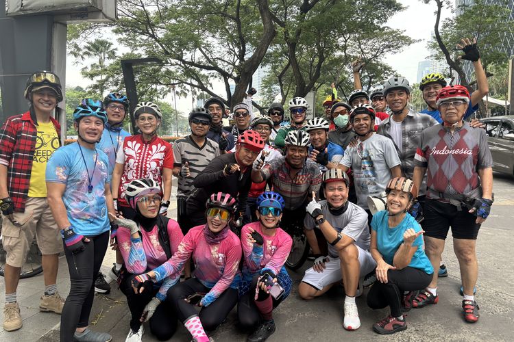 Gowes Bareng Pesepeda Iran, Pegiat Sepeda: Perdamaian Dunia Bikin Hidup Lebih Tenang