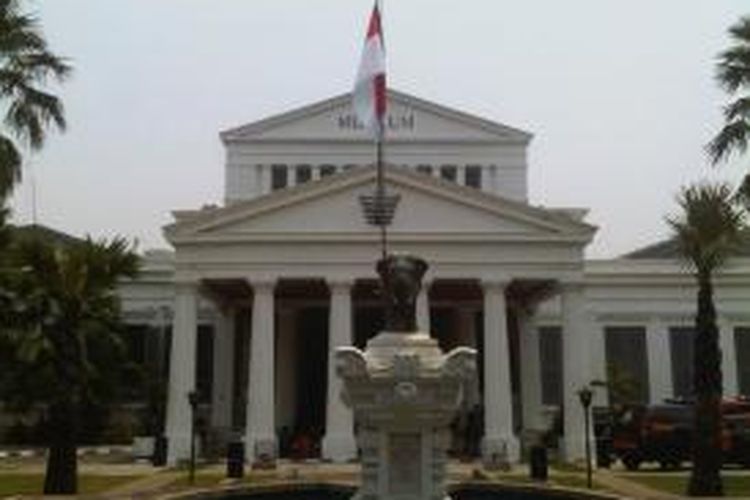 Museum Nasional atau lebih dikenal dengan Museum Gajah di Jalan Medan Merdeka Barat, Jakarta Pusat.