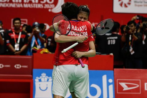 Indonesia Masters 2020, Tangis Haru Apriyani Usai Juara dengan Greysia