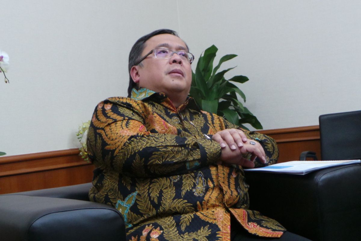 Menteri Perencanaan Pembangunan Nasional atau Kepala Bappenas Bambang Brodjonegoro, saat wawancara bersama Kompas.com, Rabu (10/5/2017).