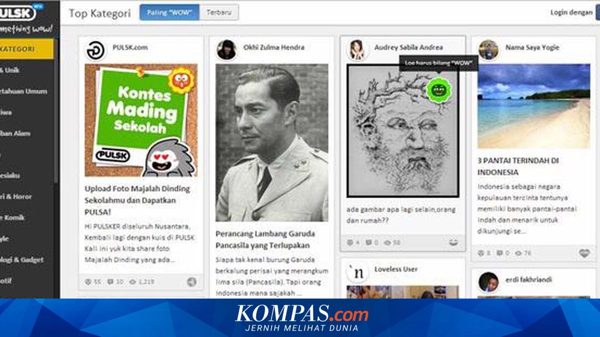 Pulsk, Jejaring Sosial buat 