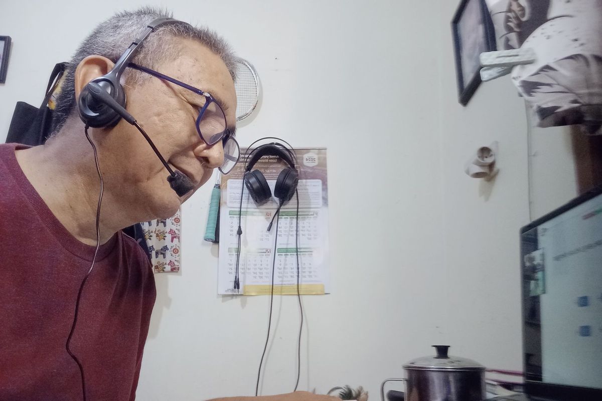 Dokumentasi Pribadi Rudy Dermawan, Kursus Bahasa Jepang.