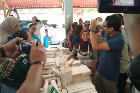 Di Magelang, Sandiaga Uno Penasaran dengan Tempe Gembus yang Mirip Teropong