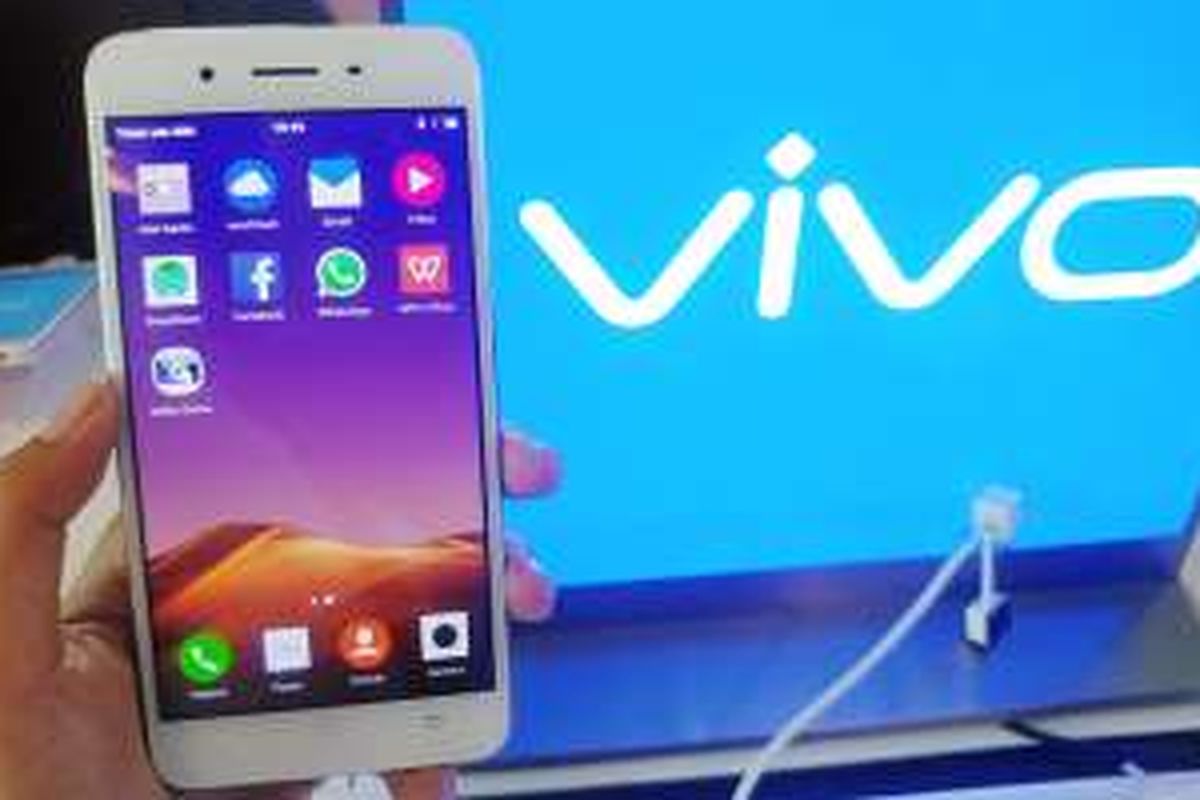 Vivo Y55 dirilis di pasar Indonesia hari ini, Kamis (3/11/2016).