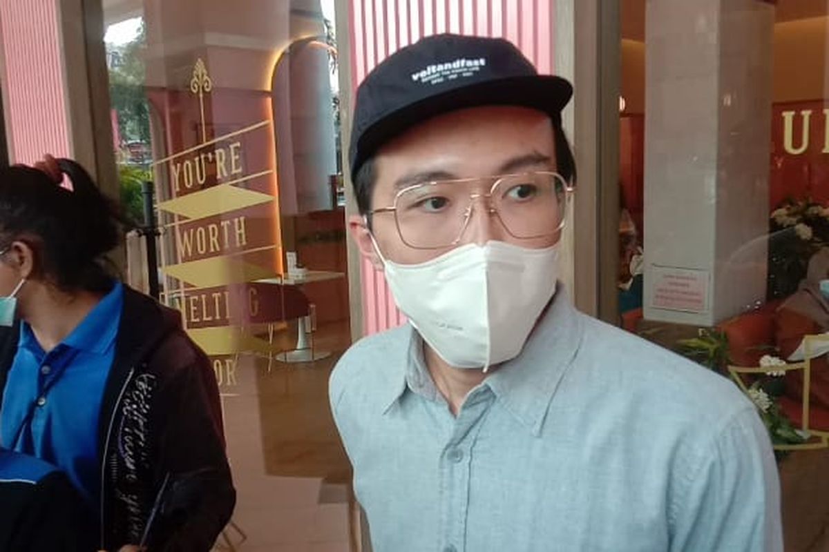 Dokter Tirta saat ditemui wartawan di kawasan Pondok Indah, Jakarta Selatan, Rabu (19/1/2022). 