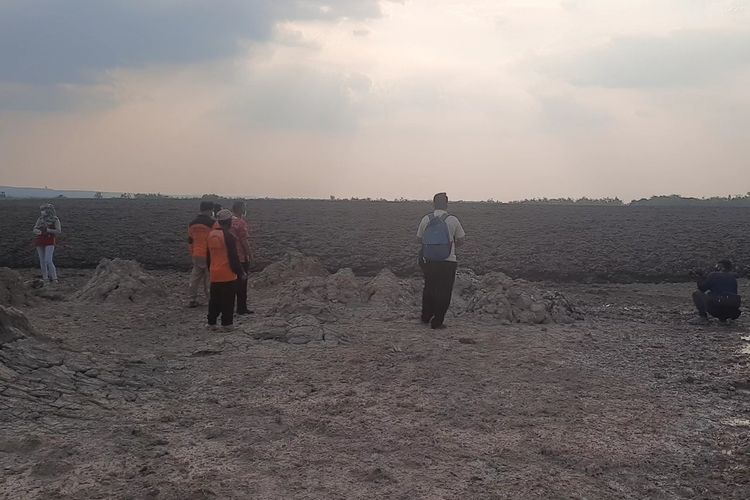 Kondisi Kawah Kesongo usai meletus, Selasa (28/9/2021)