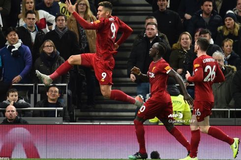 Hasil Liga Inggris - Liverpool Bekuk Tottenham, Leicester Kalah