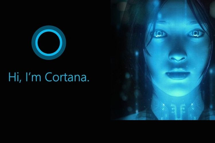 Ilustrasi Cortana.