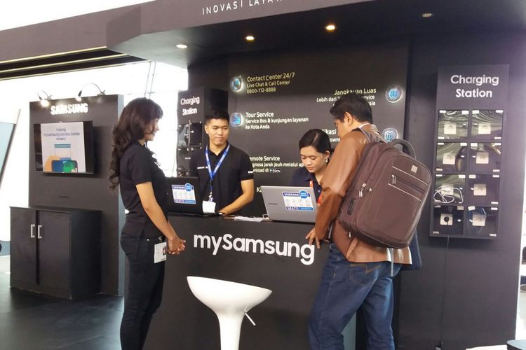 Samsung Zone di Bandara Soekarno Hatta