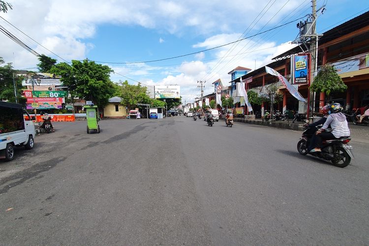 Ruas Jalan Kota Wonosari, Gunungkidul