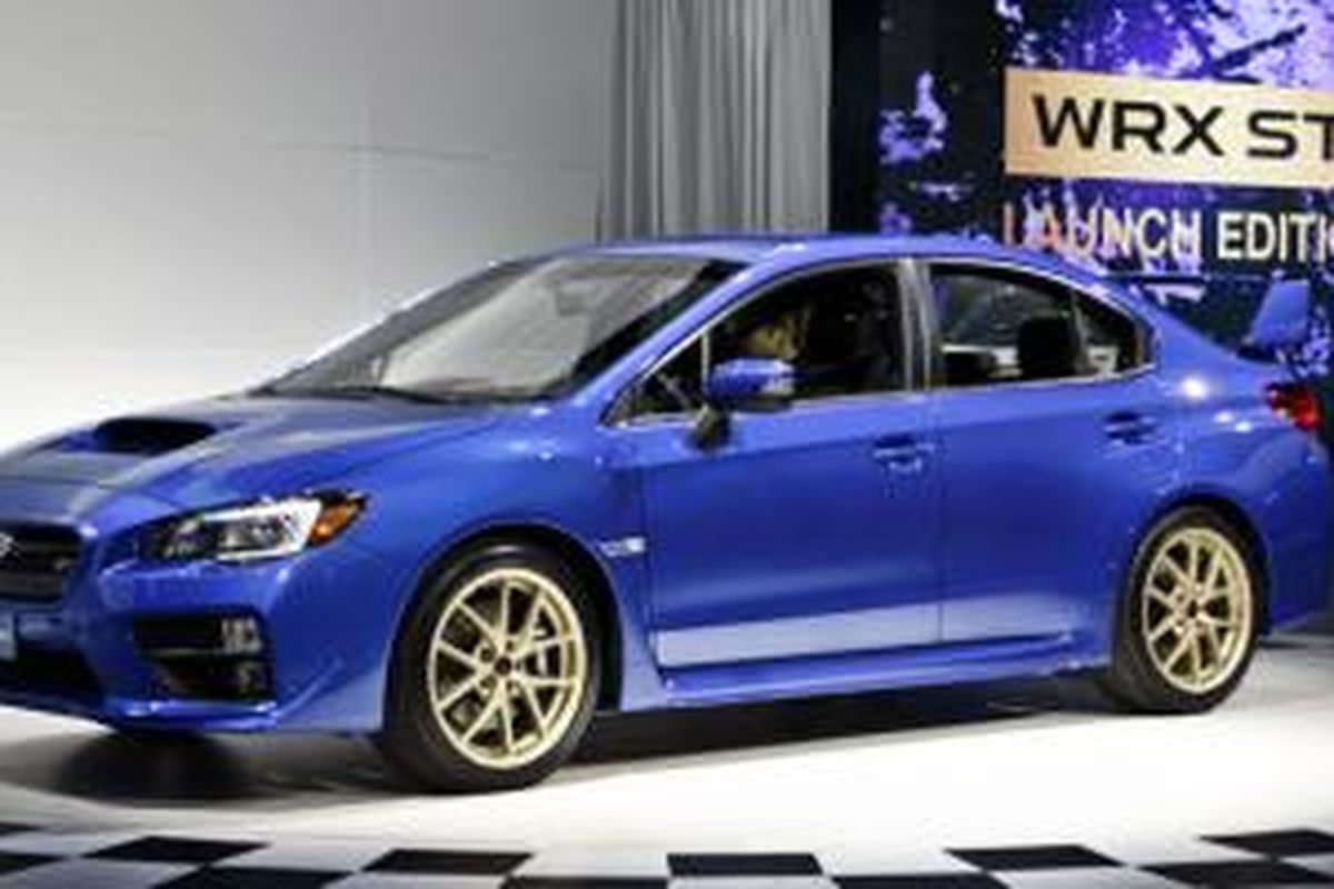 Subaru WRX STI 2015 akan melantai di IIMS 2014, September.