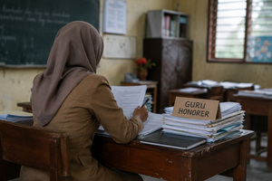 Gaji Rp 2 Jutaan, Guru Honorer Jogja Minta Anggaran Pendidikan Tak Lagi Tergerus MBG