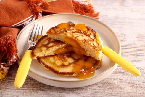 Resep Pancake Isi Selai, Ide Bekal Sekolah untuk Anak