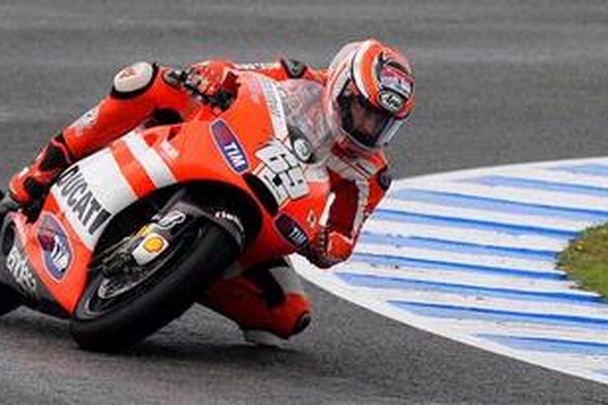 Pebalap Ducati, Nicky Hayden.