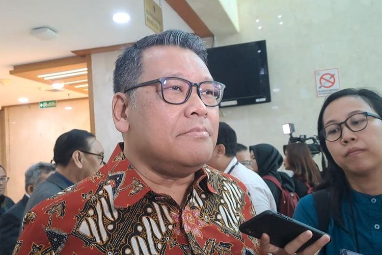 Ketua DPP PDI-P Eriko Sotarduga saat ditemui di Gedung DPR, Senayan, Jakarta, Selasa (20/6/2023). 