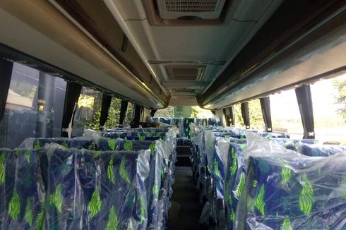 Bus PO ALS Sering Memakai Kursi Berbahan Fabric Bukan Kulit