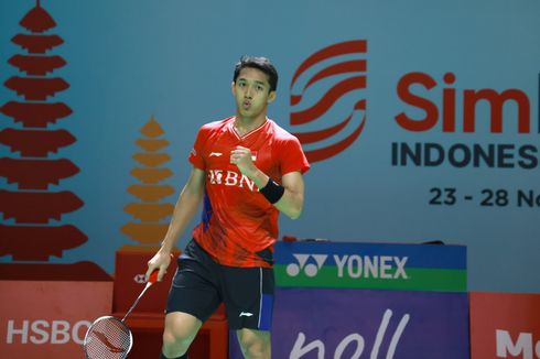 Antonsen Cedera dan Mundur, Jonatan Christie ke Semifinal Indonesia Open