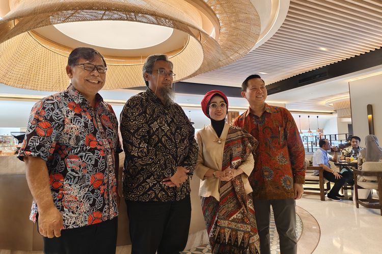 Adyatama Kepariwisataan dan Ekonomi Kreatif Ahli Utama Nia Niscaya saat ditemui di Artotel Suites Mangkuluhur, Jumat (26/4/2924). 