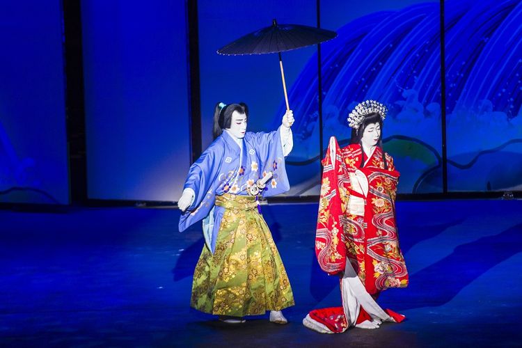 Ilustrasi Teater Kabuki khas Jepang DOK. Shutterstock