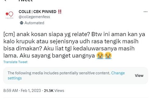 Kerupuk Berbau Tengik tapi Tanggal Kedaluwarsa Masih Lama, Amankah Dikonsumsi?