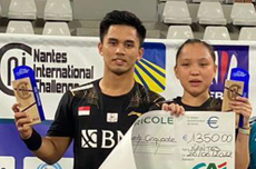 Hasil Thailand Masters 2023: Amri/Winny Kalah, XD Indonesia Habis