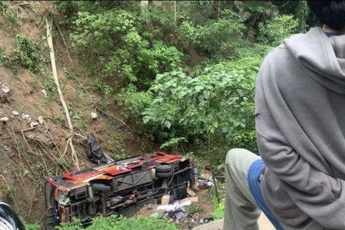 Kesaksian Korban Selamat Saat Bus Pesantren Gontor Masuk ke Jurang, Kaca Pecah, Ada yang Terlempar keluar