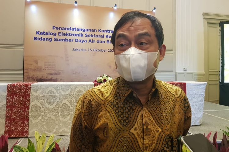 Direktur Jenderal Bina Konstruksi Kementerian PUPR Yudha Mediawan 