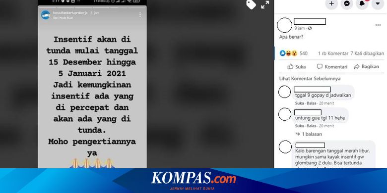 Ramai Soal Insentif Prakerja Disebut Akan Ditunda Mulai 15 Desember 5 Januari 2021 Ini Penjelasannya Halaman All Kompas Com